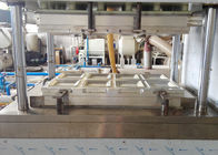 Kleine manuelle Pappteller-Herstellungs-Maschine 12 Monate Garantie-Trockner-in den Formen