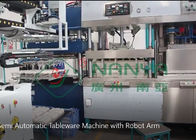 Wegwerfpapierteller, der Maschine/industrielle Pappteller-Maschinerie herstellt