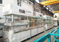 Halb automatische Papiermassen-Formteil-Maschinen-biologisch abbaubare Wegwerfpapierpapiermassen-Platten-Herstellungs-Maschine