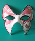 Kundenspezifische Masse geformte Maske der Produkt-DIY für Partei-Kostüm-Dekoration