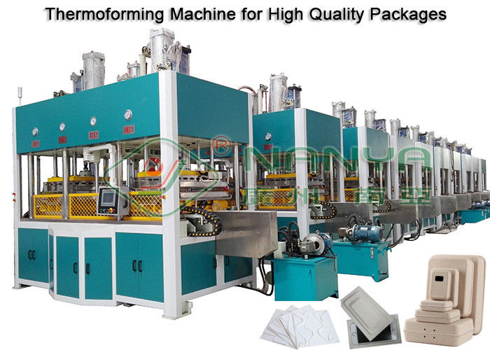 Tapezieren Sie die geformte Massen-Maschine, die 150kg/h formend umformt, trocknet und heißes Pressung