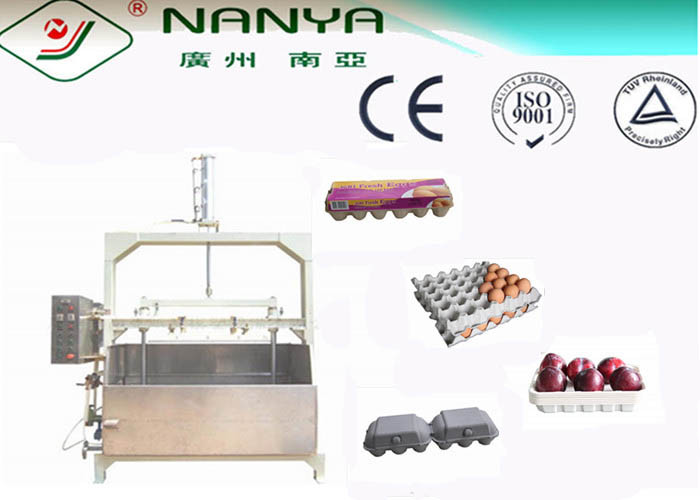 Halbautomatische Massen-Gestaltungsmaschinerie, die Eierablage/Frucht-Behälter/400pcs/h herstellt