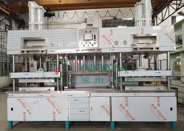 Wegwerfmanuell Papiermassen-Formteil-Maschine für Papiergeschirr/Pappteller