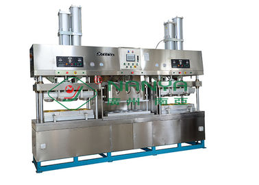 Wegwerfbagassen-Pappteller-Herstellungs-Maschine mit PLC 1100*800mm