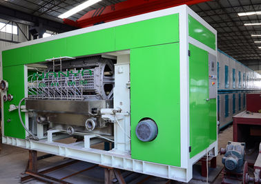 Die Masse, die geformt wird, bereiten die Eierablage auf, die Maschine für die Herstellung von Eierkarton 4000Pcs/H herstellt