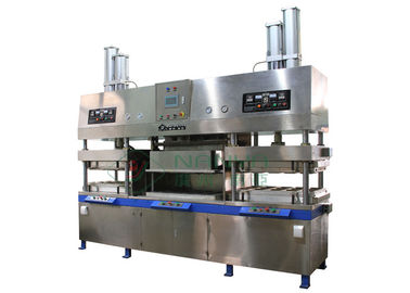 Biologisch abbaubarer Massen-Formteil-Pappteller, der Maschine 700 - 7000pcs/H bildet