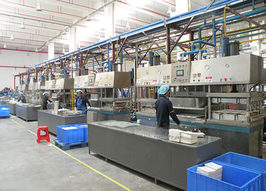 Super-feine Papiermasse formte Platten-Maschinen-/Platten-Herstellungs-Maschine 2000pcs/h
