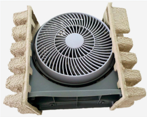 Papierformteil-Massen-Eierkarton-Maschinerie mit einlagiger trocknender Linie 2800PCS/H