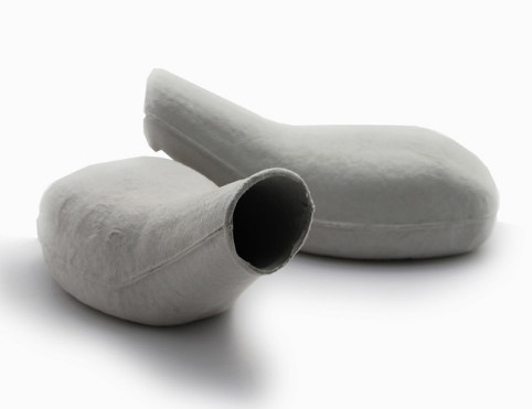 Halbautomatische Papierpulp-Urinflaschenmaschine / biologisch abbaubare Urinflaschenmaschine Pulpformung Medizinprodukte