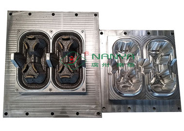 Verpackte Schalen-Träger des Druckguss-2/Becherhalter-Massen-Formteil-Würfel-