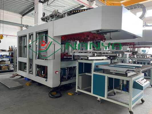 biologisch abbaubare Formteil-Geschirr-Ausrüstung 40 Ton Pressure der Massen-300Kg/H