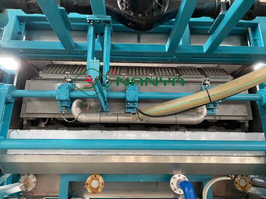 Vollautomatische Zellstoff-Eierkarton-/Tablettmaschine/Massenproduktion Eierkarton-Produktionslinie