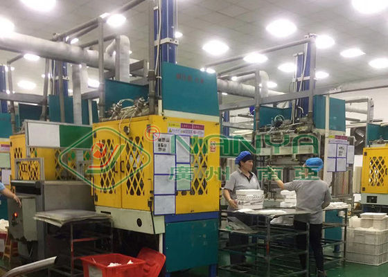 Maschine zur Herstellung von Warmdruckschalen mit PLC + Touchscreen-Steuerung