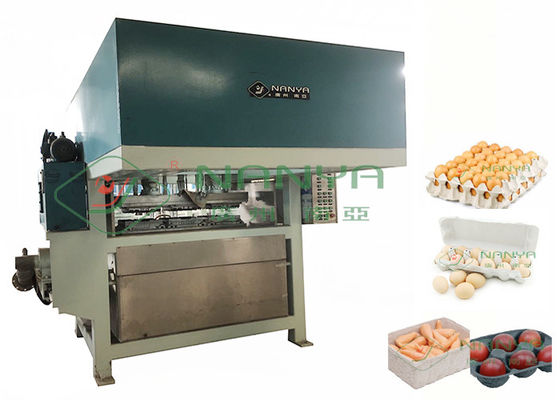Papiertray making machine pulp molded-Linie des Eierkarton-2200Pcs/H/des Eies