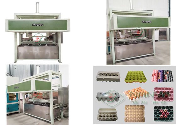 Hühnerlandei-Tray Carton Paper Reciprocating Molding-Maschine