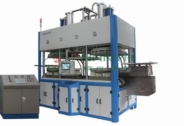 Automatischer Papiermassen-Formteil-Teller-Behälter/Geschirr, das Maschine 1500Pcs pro Stunde herstellt
