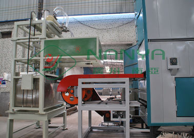 Energieeinsparende Automobil-Eier-Papier-Tray / Eierkarton Maschinen mit 2000pcs / h