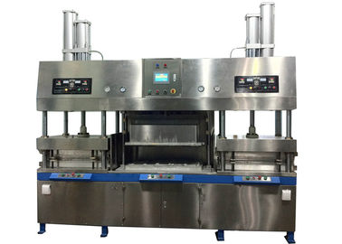 Halbautomatische Papiermassen-Formteil-Pappteller-Herstellungs-Wegwerfmaschine