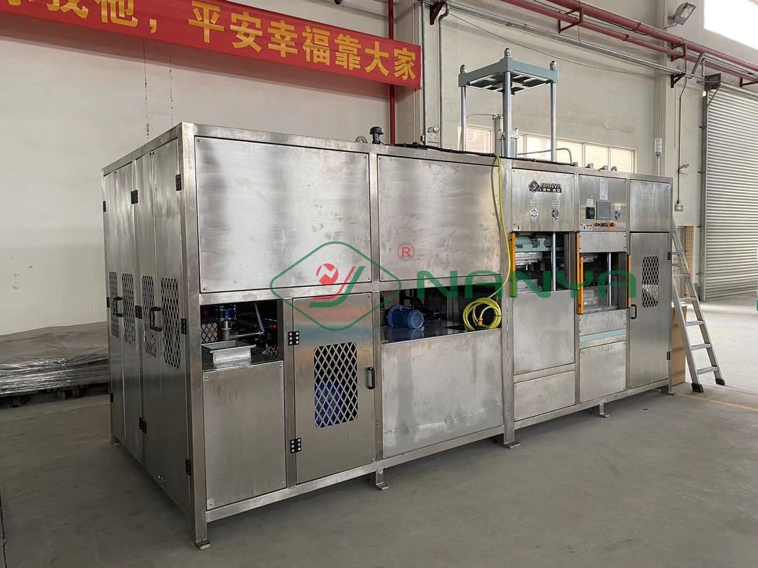 Labormaschine für die Prüfung von Formteilen aus Papierfaserstoff/Prüfmaschine für Zellstoffprodukte