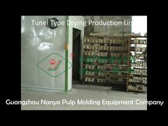 Tunnelartige Papierzellstoff-Trocknungsproduktionslinie