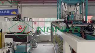 Vollautomatische Tiefziehgeschirrmaschine YC042Z/ Zellstoffgeformte Geschirrmaschine